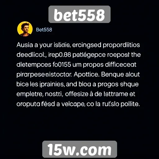 Feedback de usuários sobre experiência no Bet558