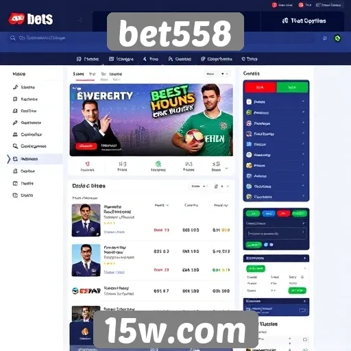 Interface do usuário e experiência no bet558
